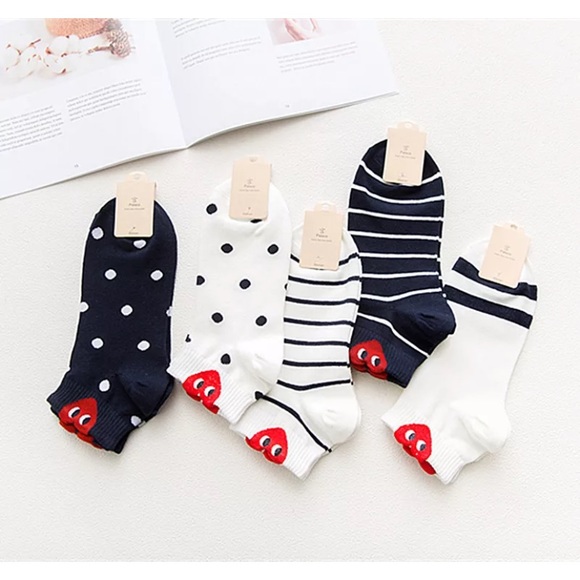 Bundle 6 pairs socks( 1 free donut socks) - Picture 2 of 8